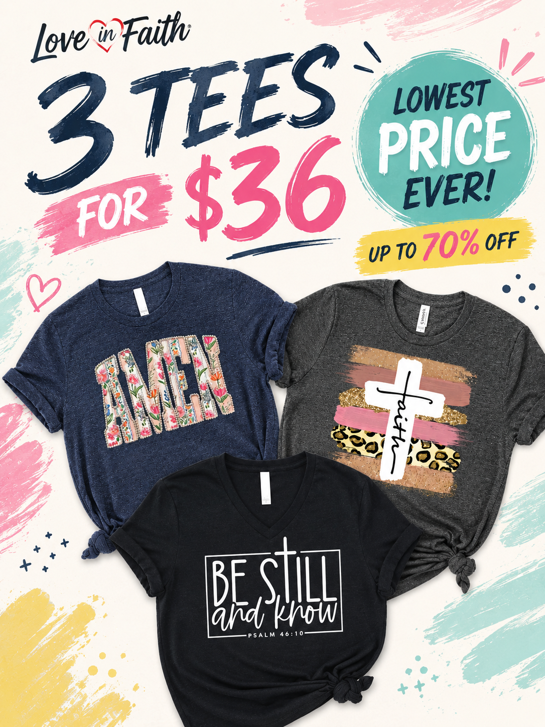 Love in Faith Facebook ad