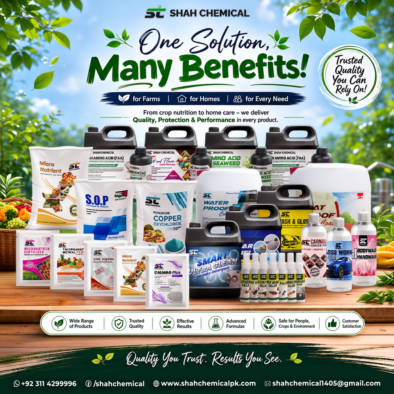 SHAH CHEMICAL Facebook ad