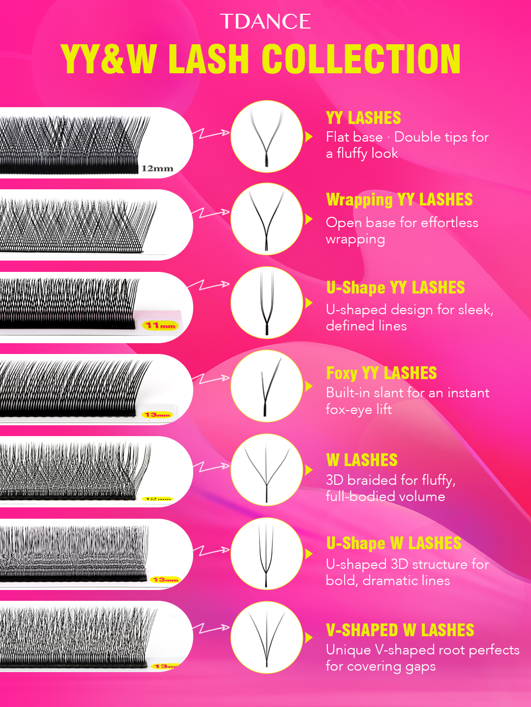 Tdance Lashes Facebook ad