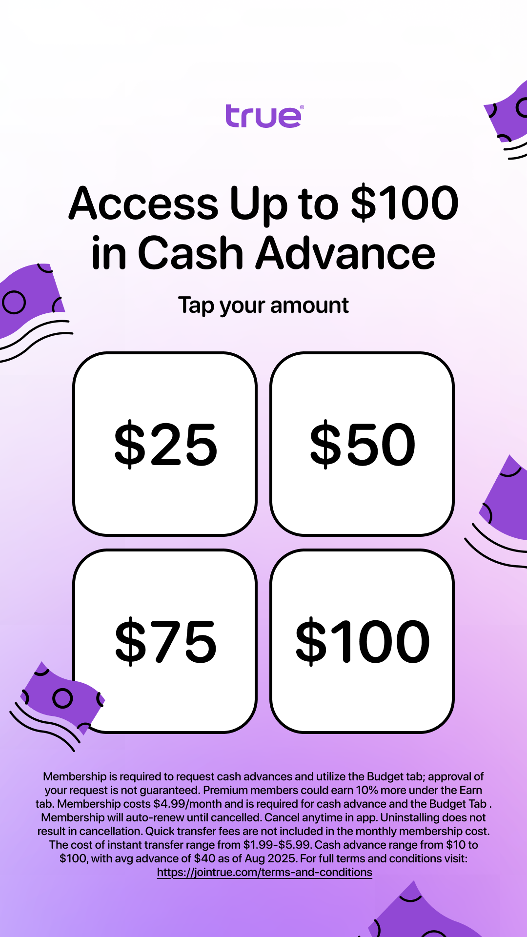 Emily Rae Thompson Facebook ad: Need Money Now!
