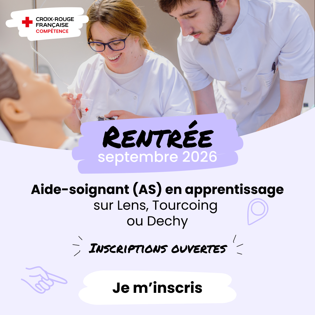 Croix-Rouge Compétence Facebook ad: Inscriptions ouvertes