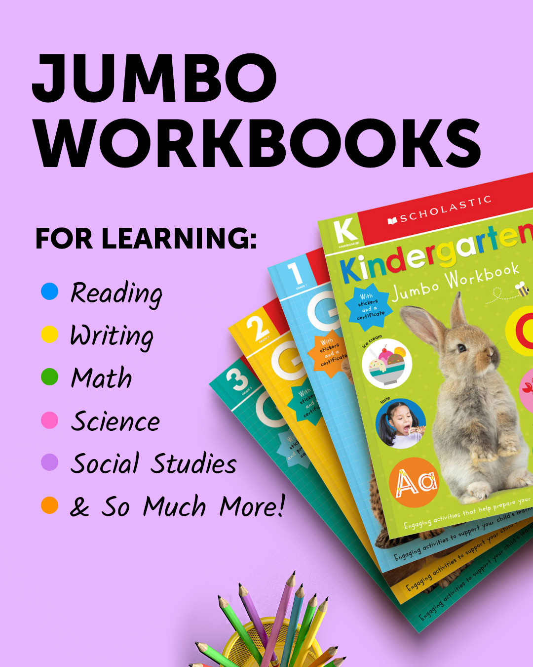Scholastic Facebook ad