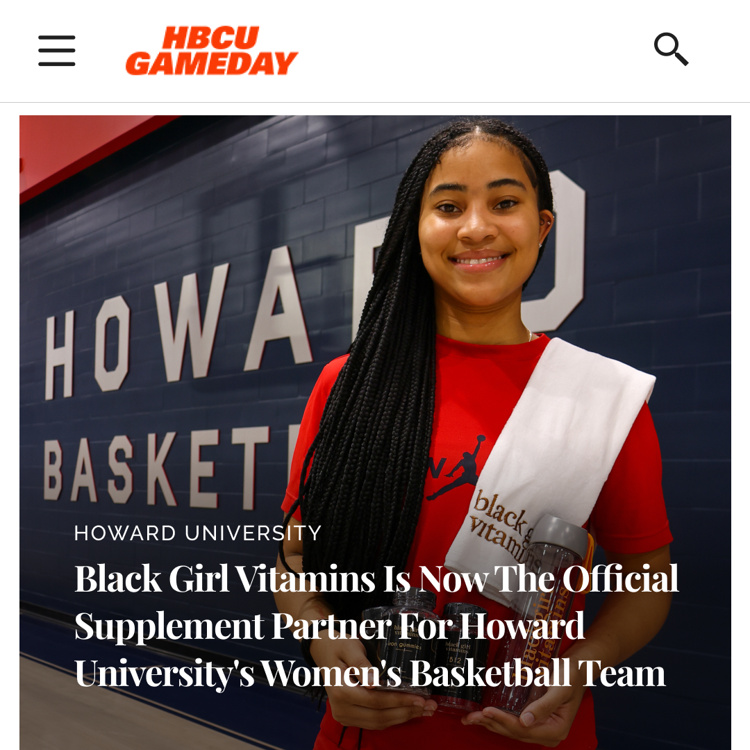 Black Girl Vitamins Facebook ad