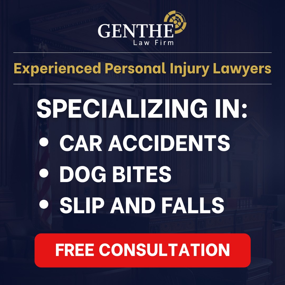 Genthe Law Firm, P.C. Facebook ad
