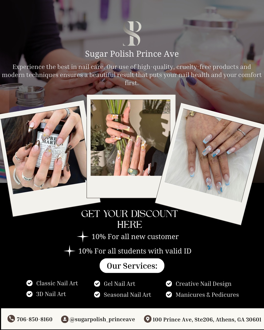 sugarpolish_princeave Facebook ad: Celebrate spring with beauty and savings at Sugar…