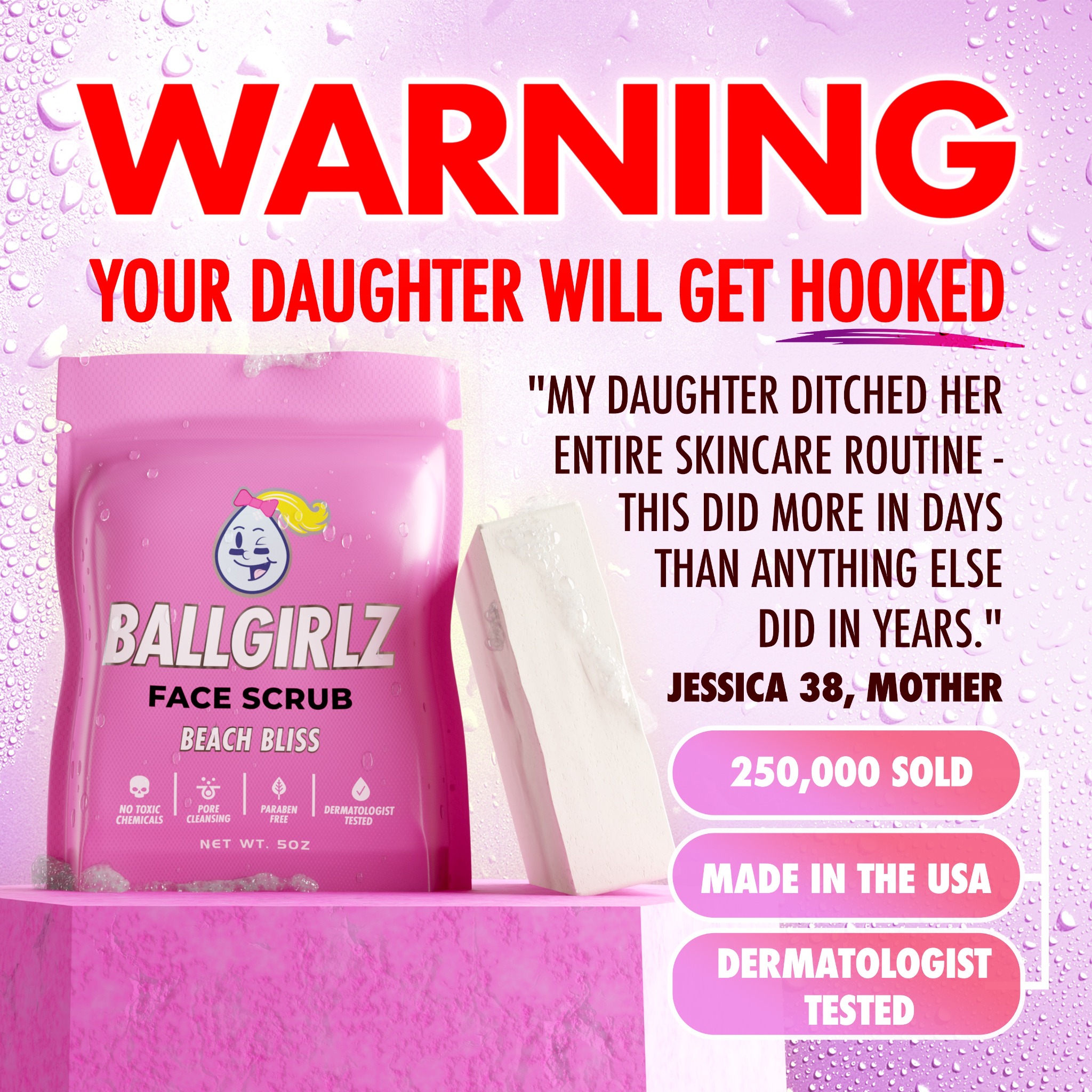 Ballboyz Soap Facebook ad