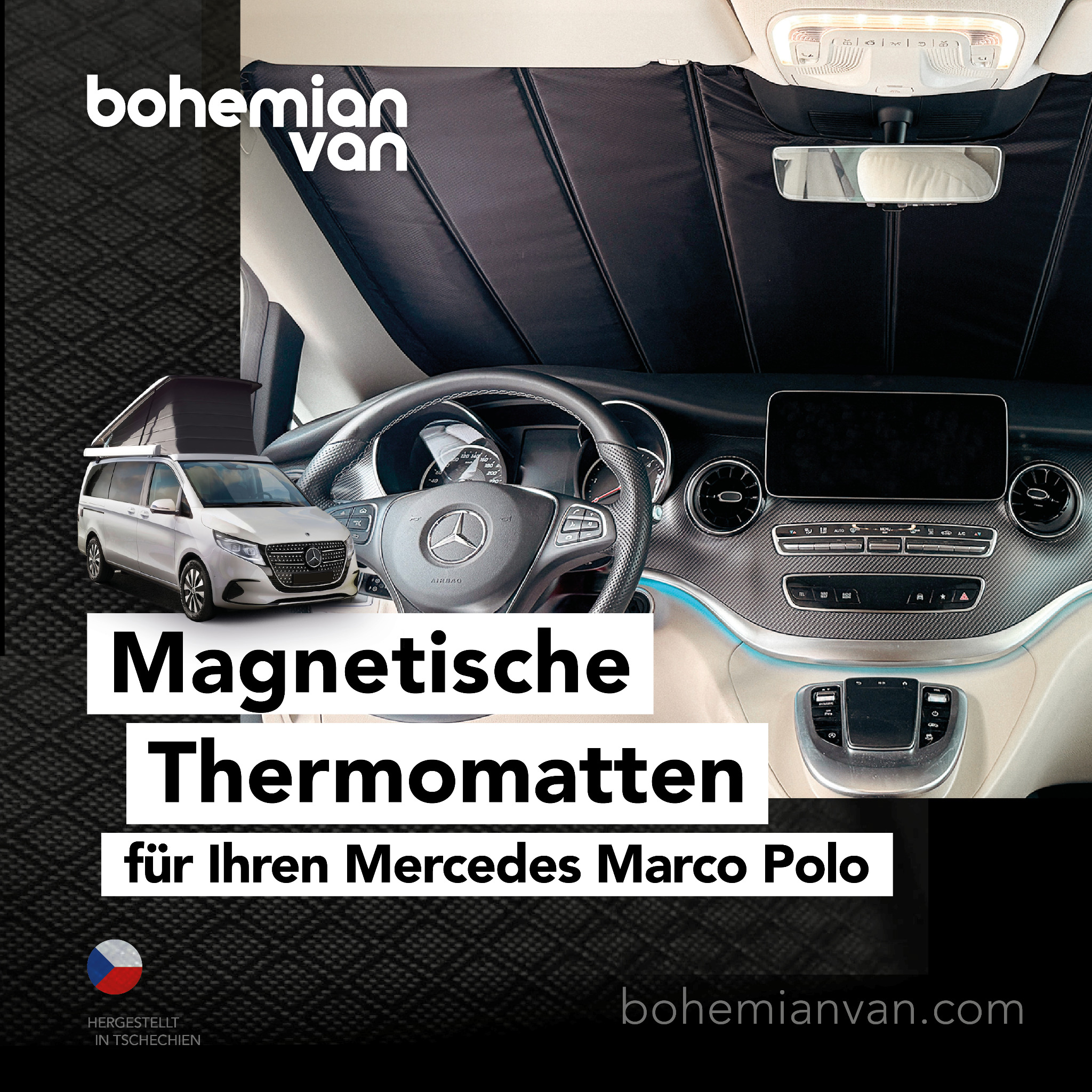 BohemianVan Facebook ad from Mar 8, 2026