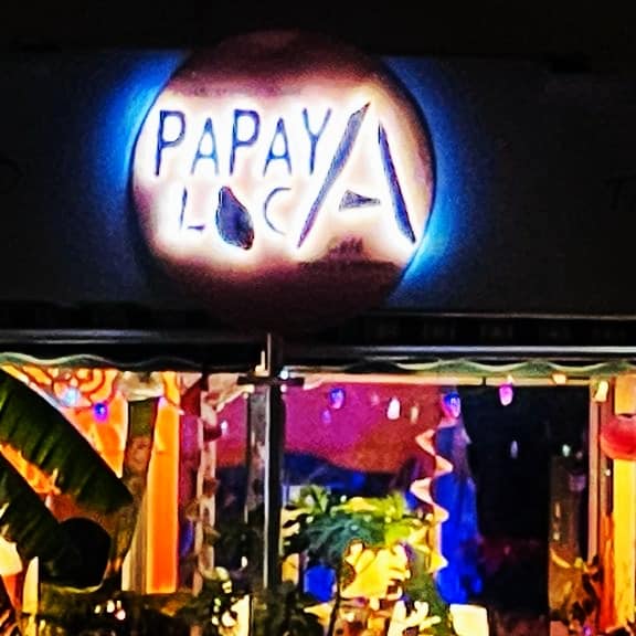 Papaya Loca Café - Cocktails & Asian Fusion Tapas Facebook ad: WELCOME TO COCKTAILS AND ASIAN FUSION STREET TAPAS…