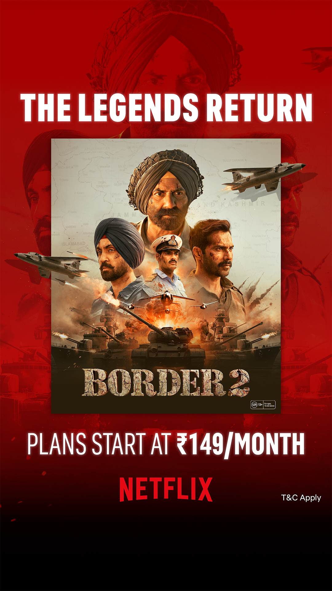 Netflix Facebook ad