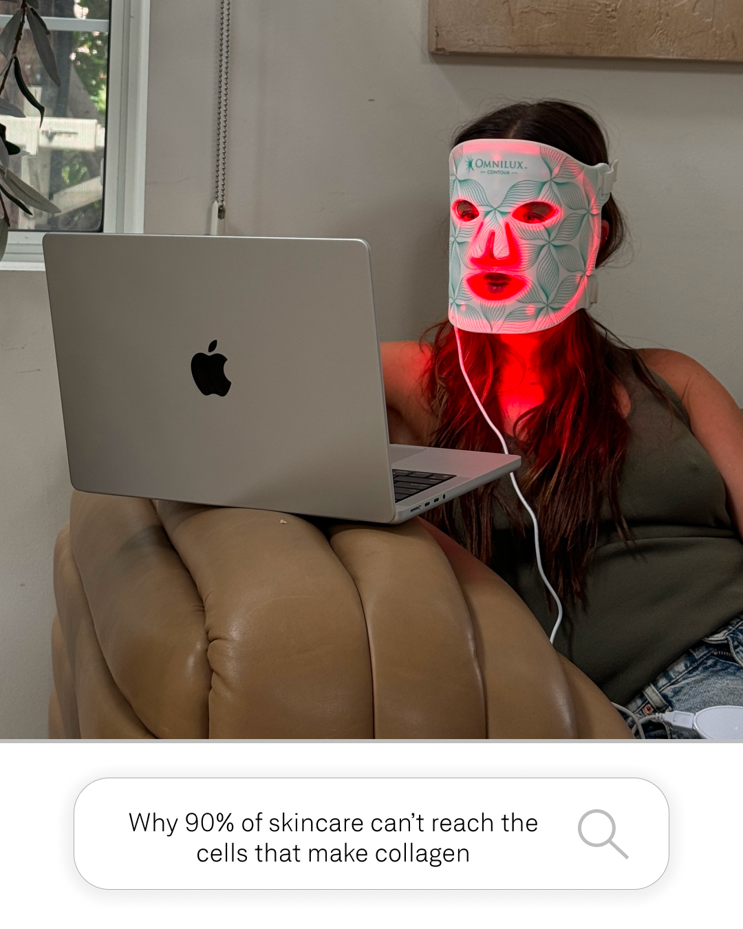 Omnilux Facebook ad