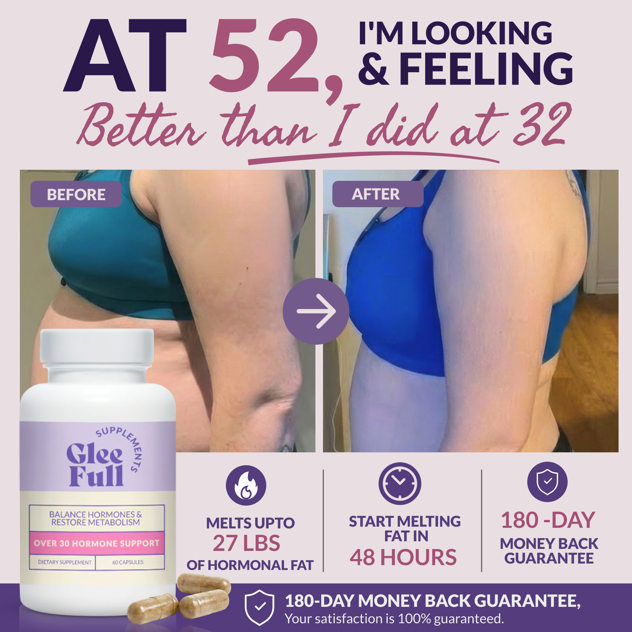 GleeFull Facebook ad