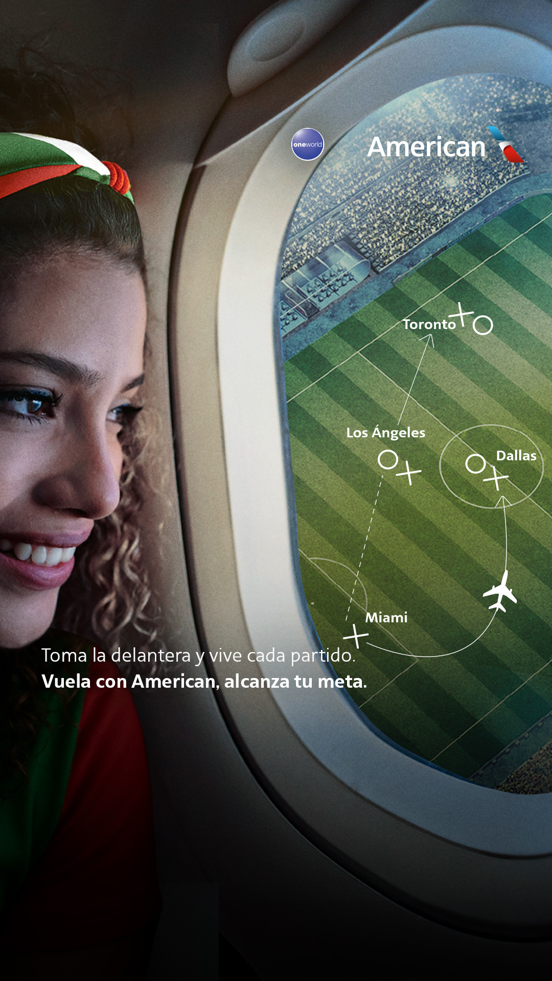 American Airlines Facebook ad