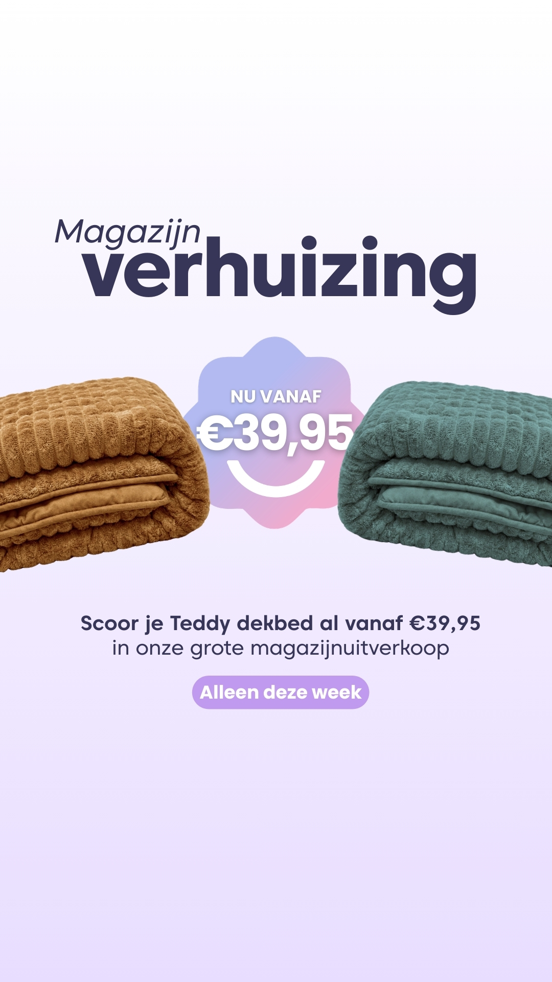 HappyBed Facebook ad