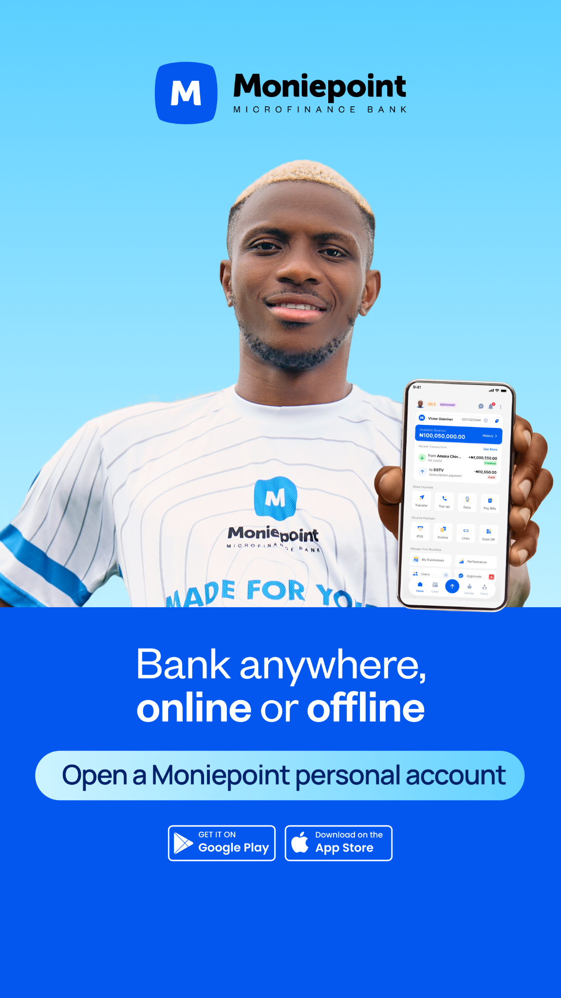 Moniepoint Facebook ad