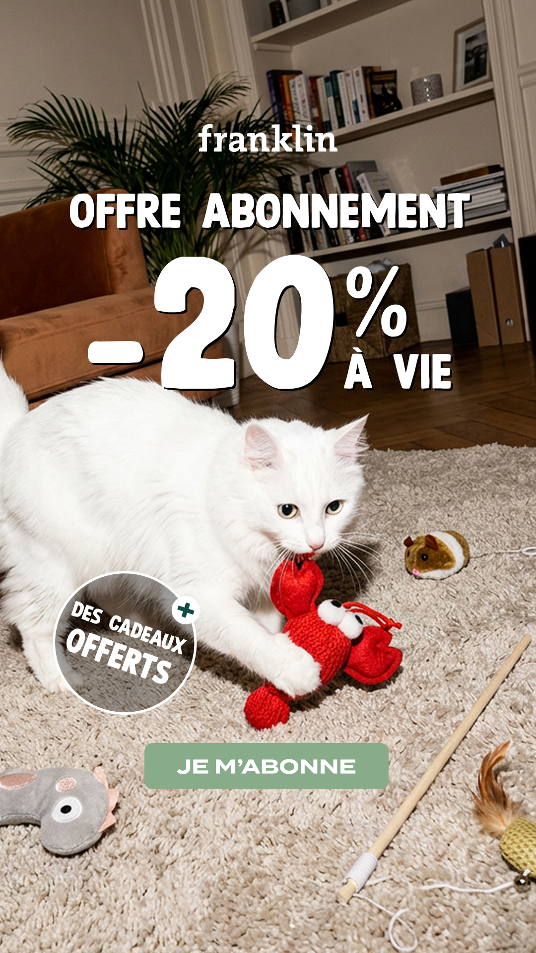 Franklin Pet Food Facebook ad