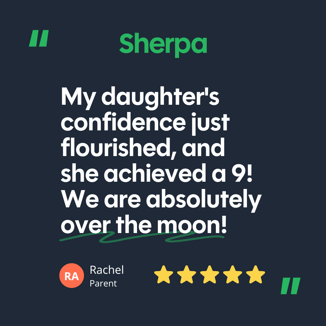 Sherpa Tutors Facebook ad
