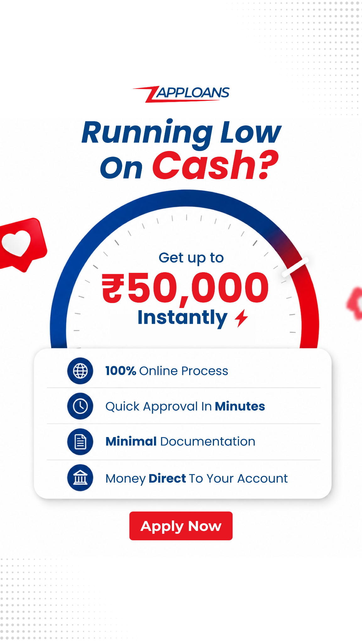 ZappLoans Facebook ad from May 19, 2026