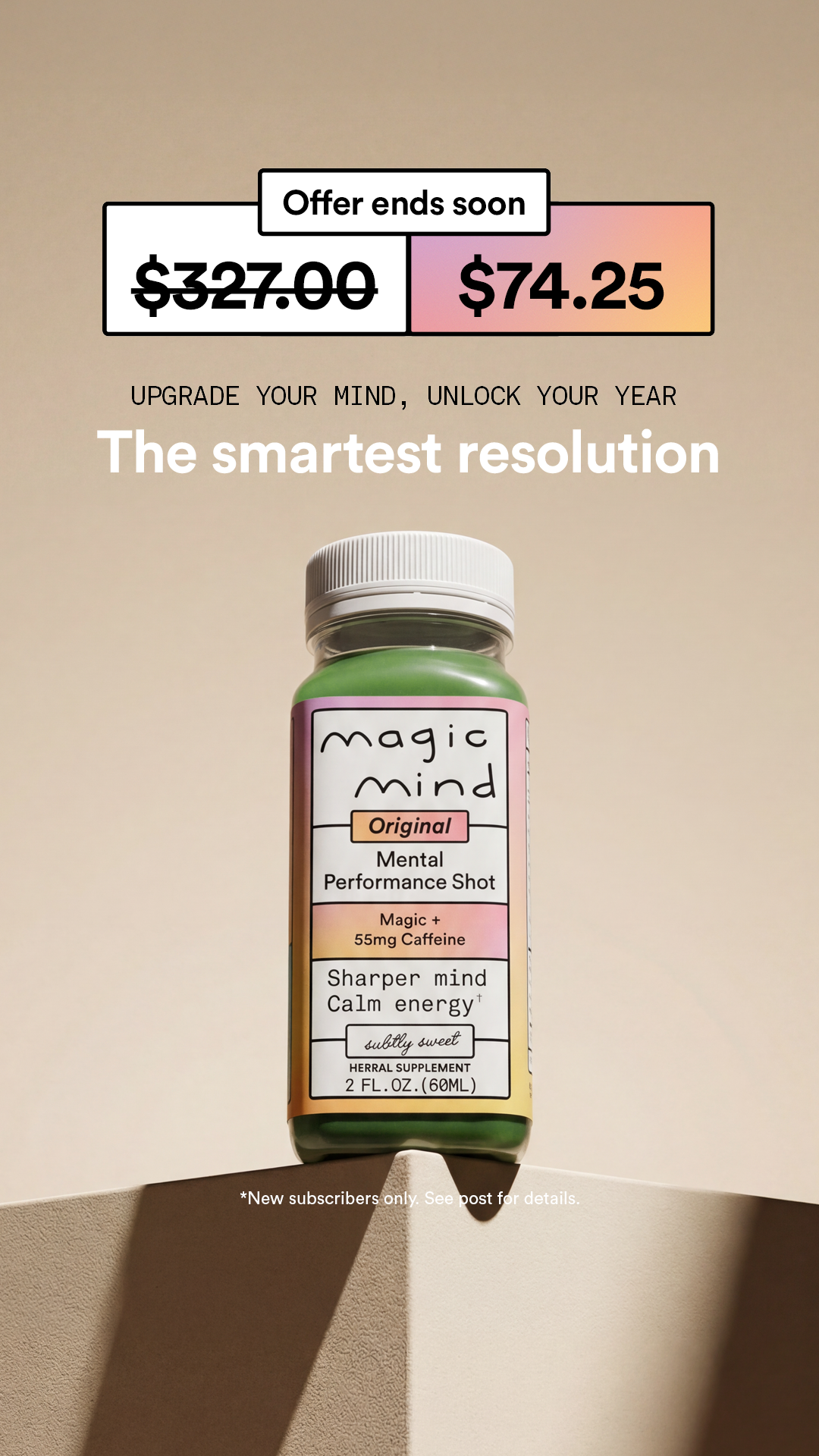 Magic Mind Facebook ad