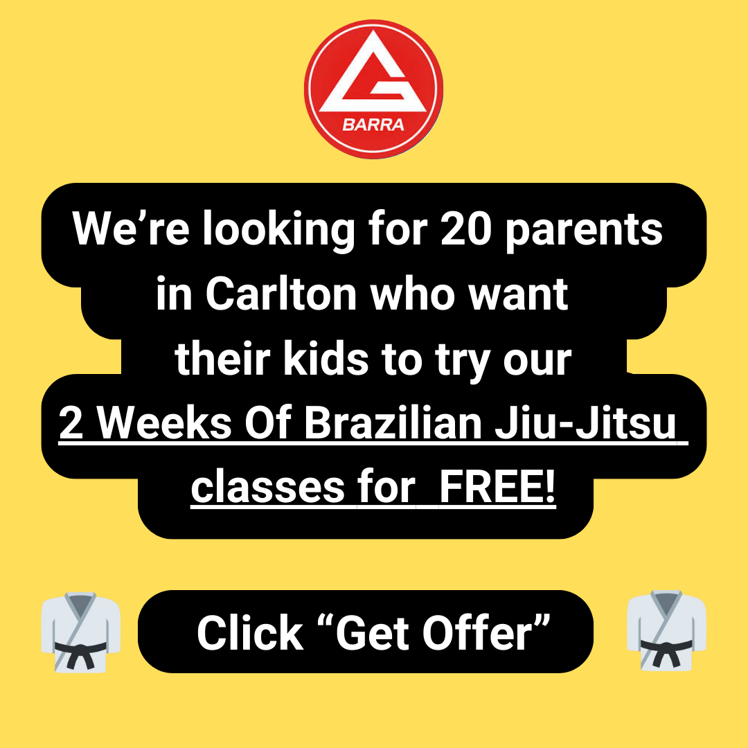 Gracie Barra Carlton Facebook ad