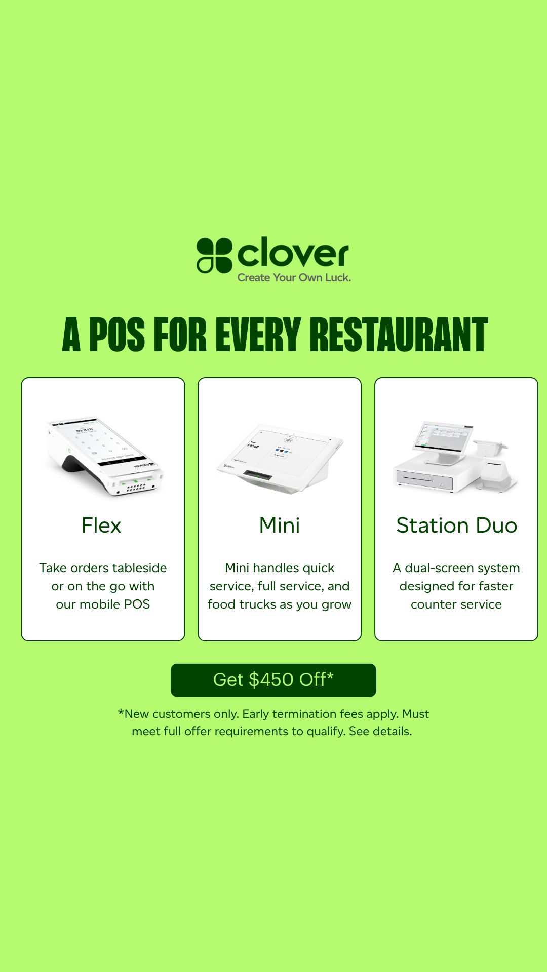 Clover - Authorized Partner Facebook ad
