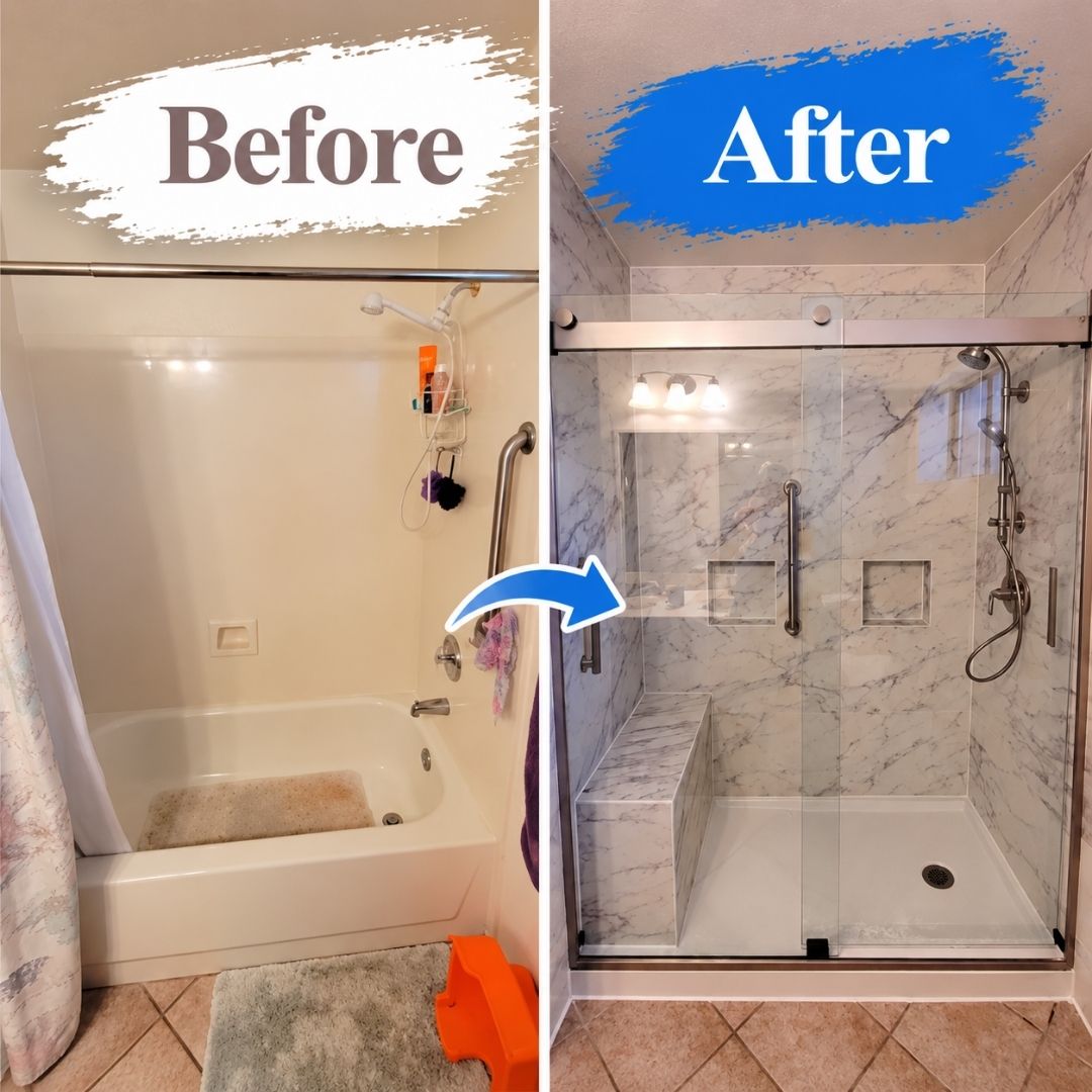 HomeBuddy.com Facebook ad: Here’s What a New Walk-in Shower Should Cost You