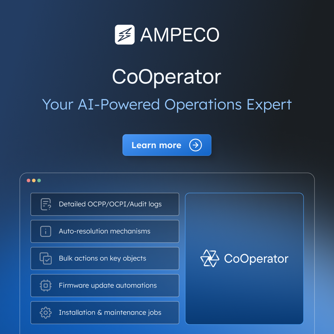 AMPECO Facebook ad from Apr 3, 2026