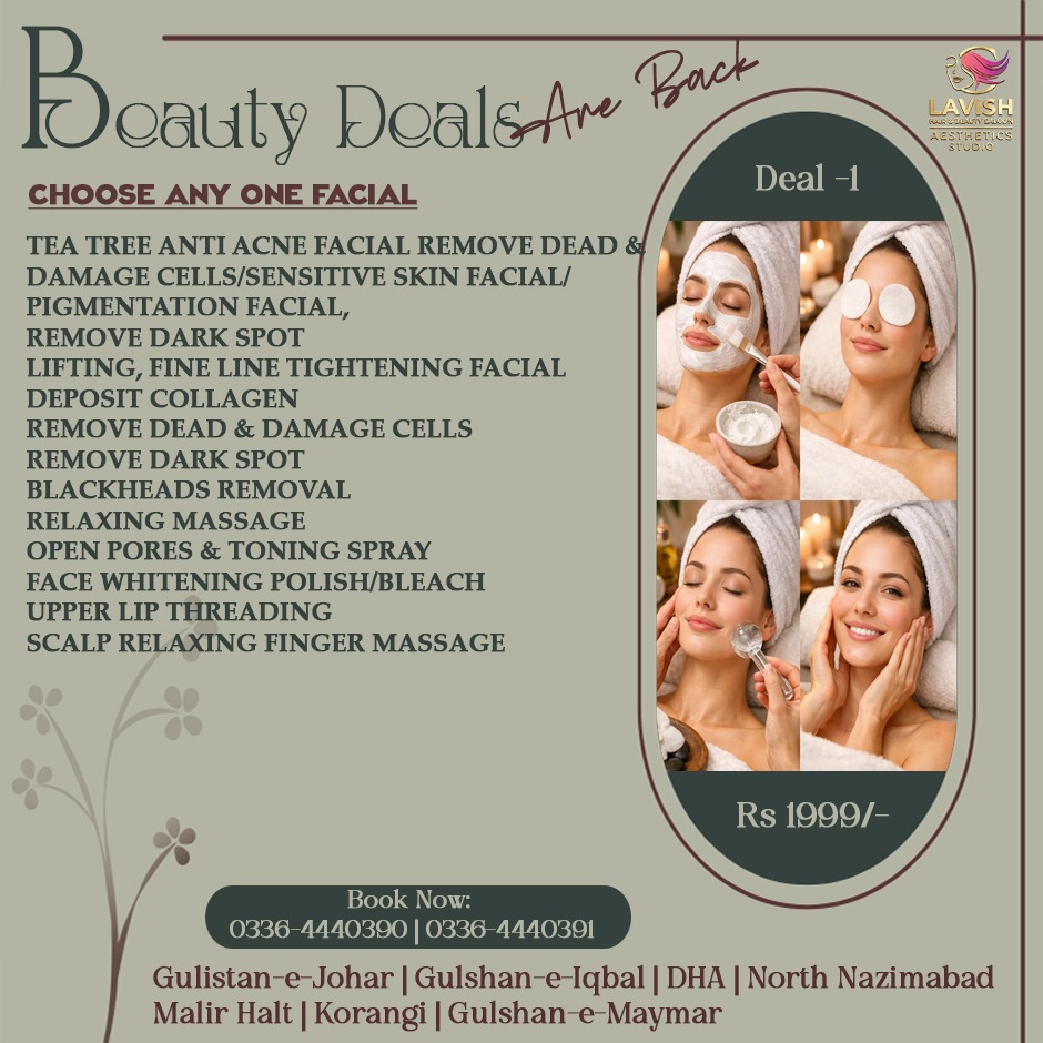 Lavish Hair & Beauty Salon Facebook ad