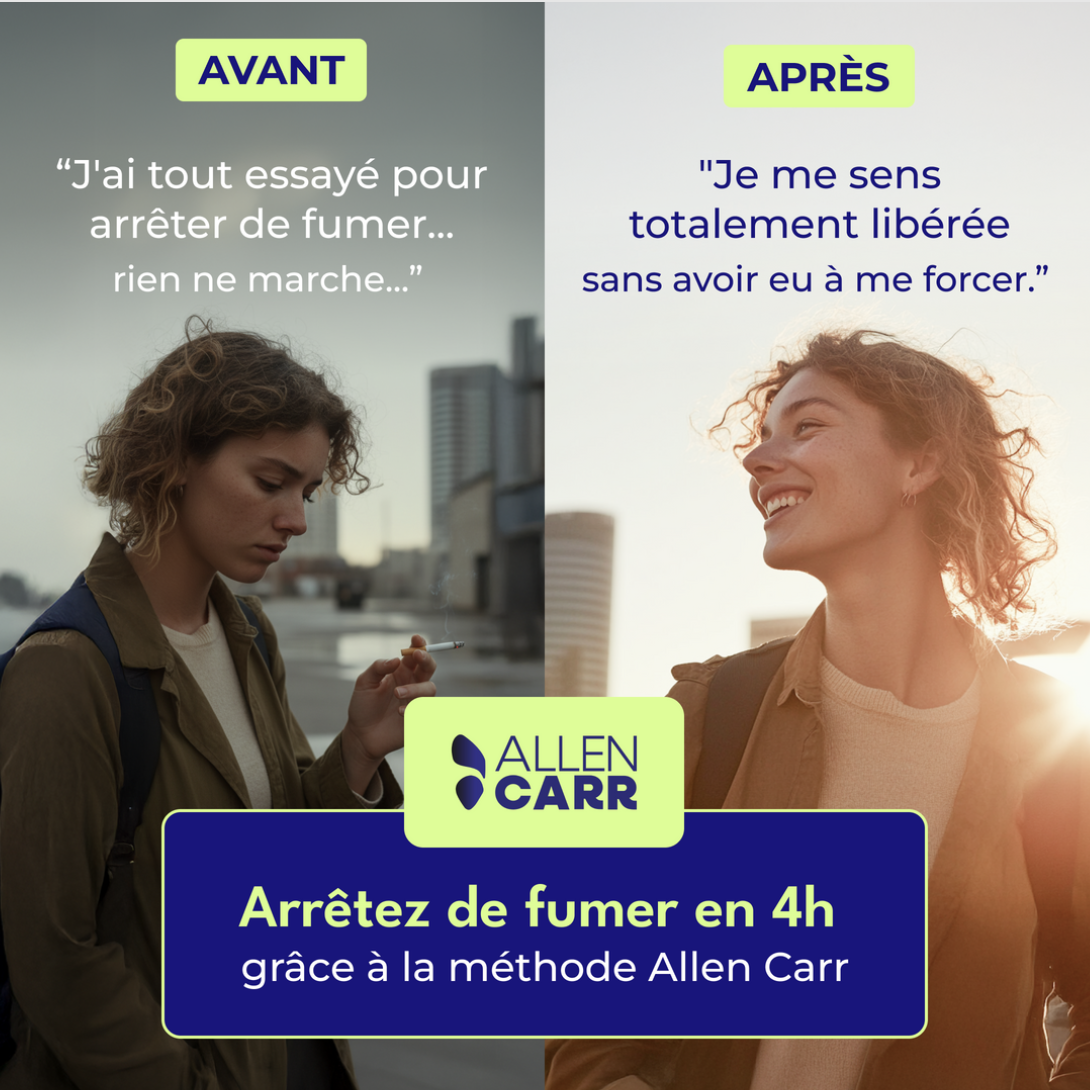 ALLEN CARR France Facebook ad