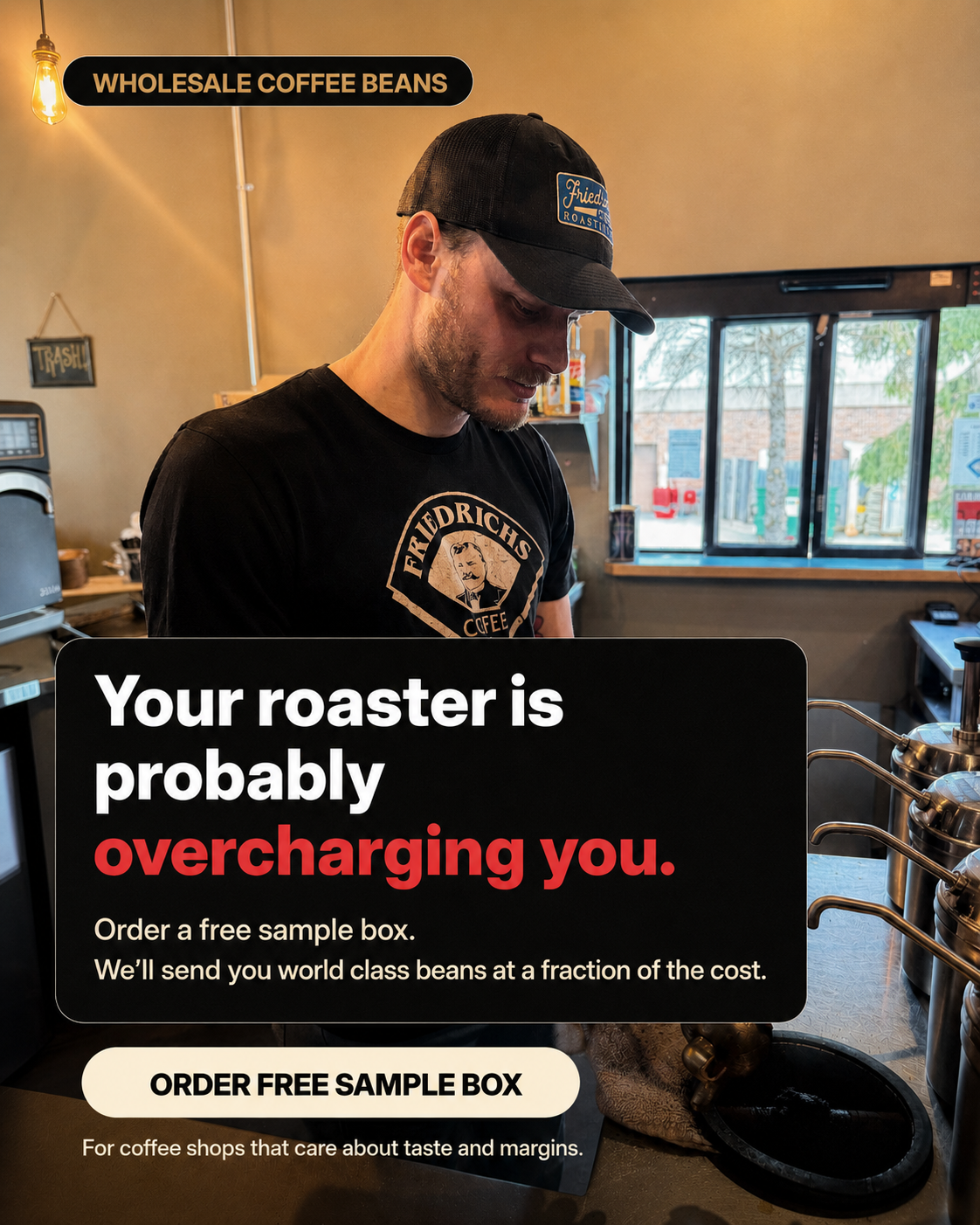 Friedrichs Coffee Facebook ad from Jun 24, 2026