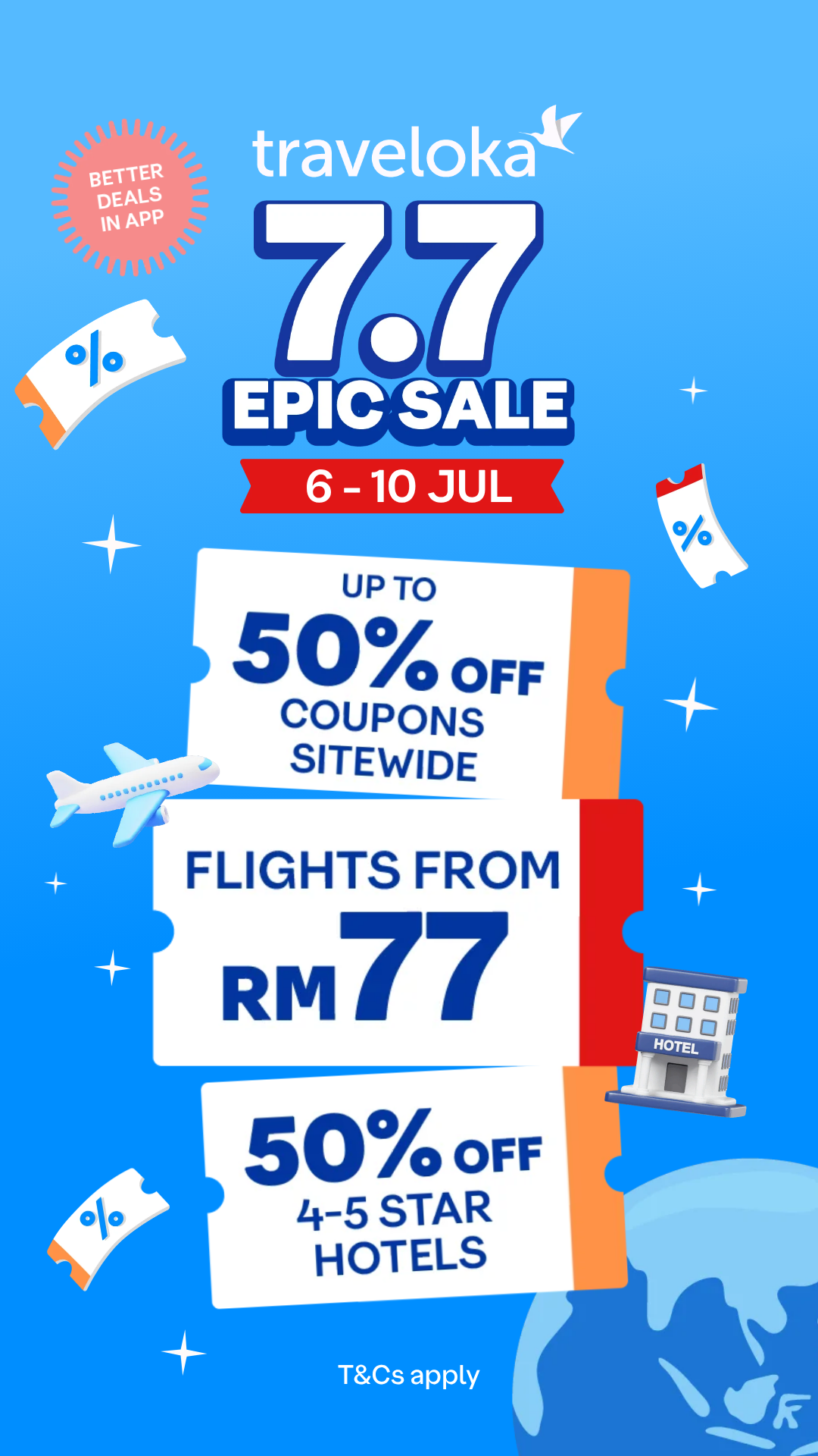 Traveloka Malaysia Facebook ad