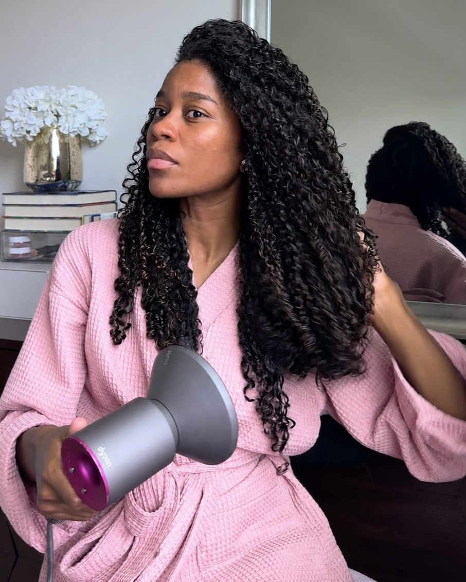 Camille Rose Naturals Facebook ad: If the products don’t pass the brush through…