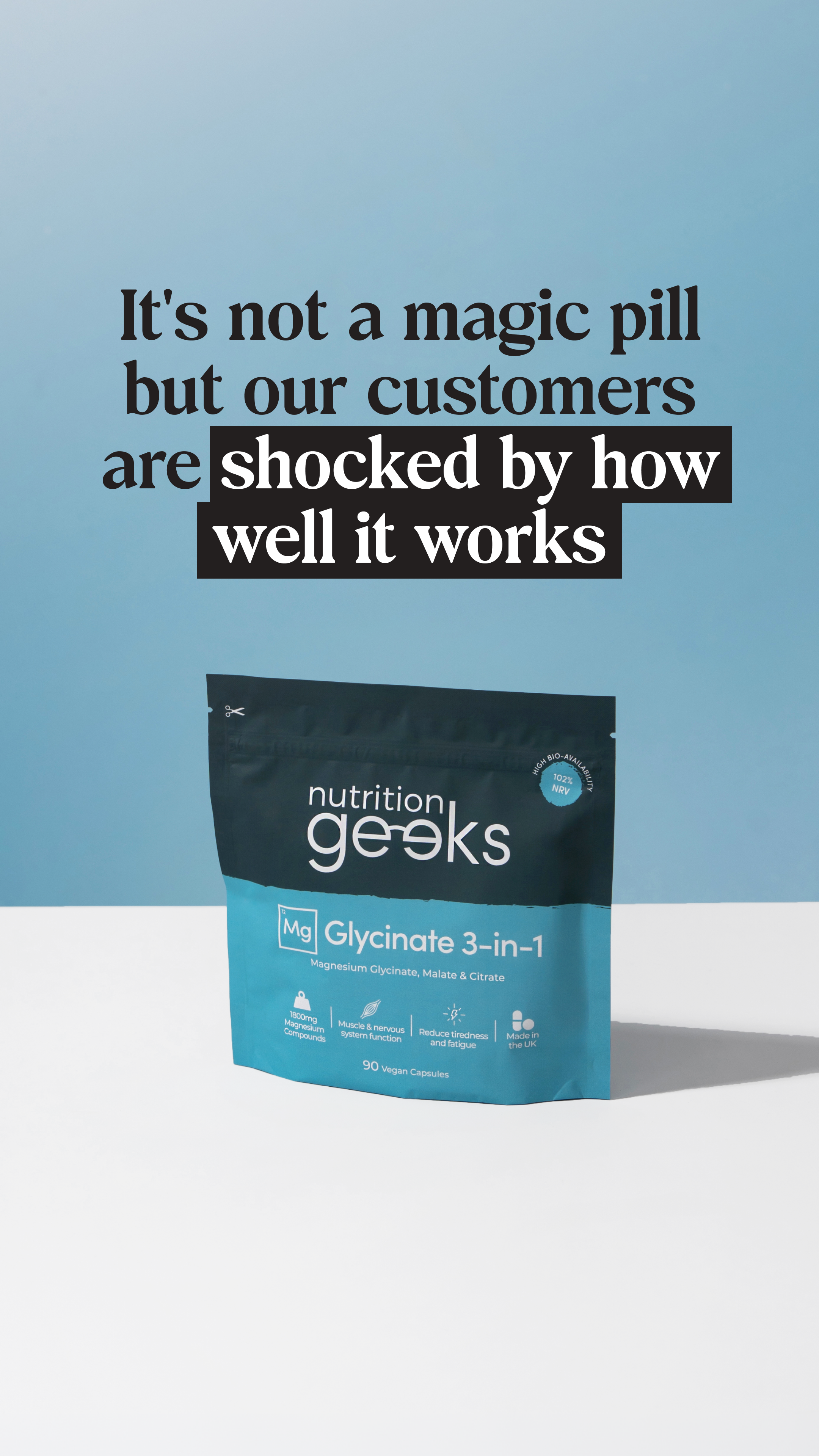 Nutrition Geeks Facebook ad