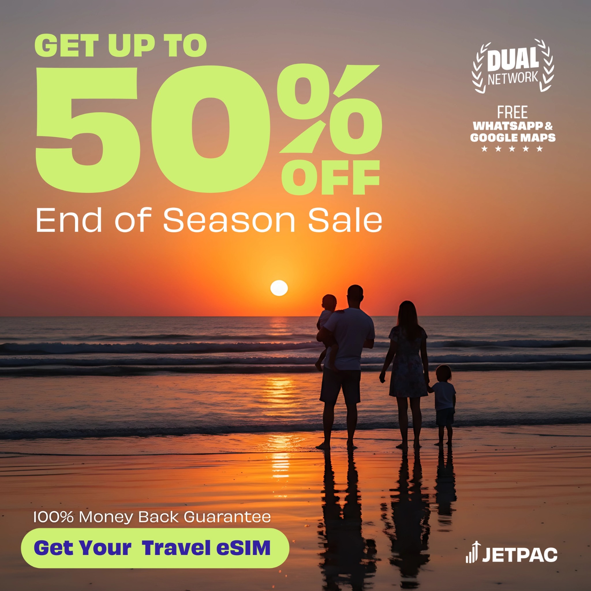 Jetpac Facebook ad