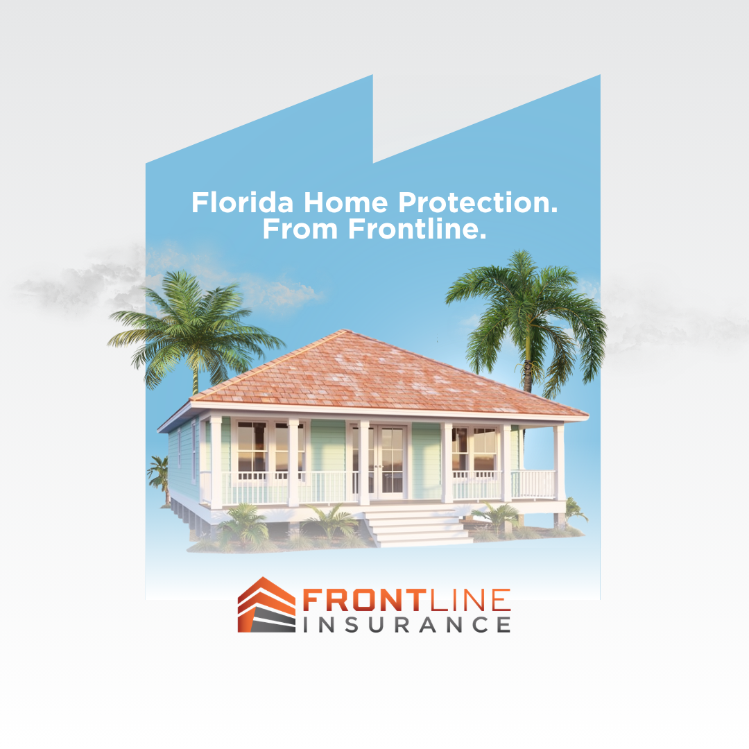 Frontline Insurance Digital Agency Facebook ad: New Look. Same Frontline.