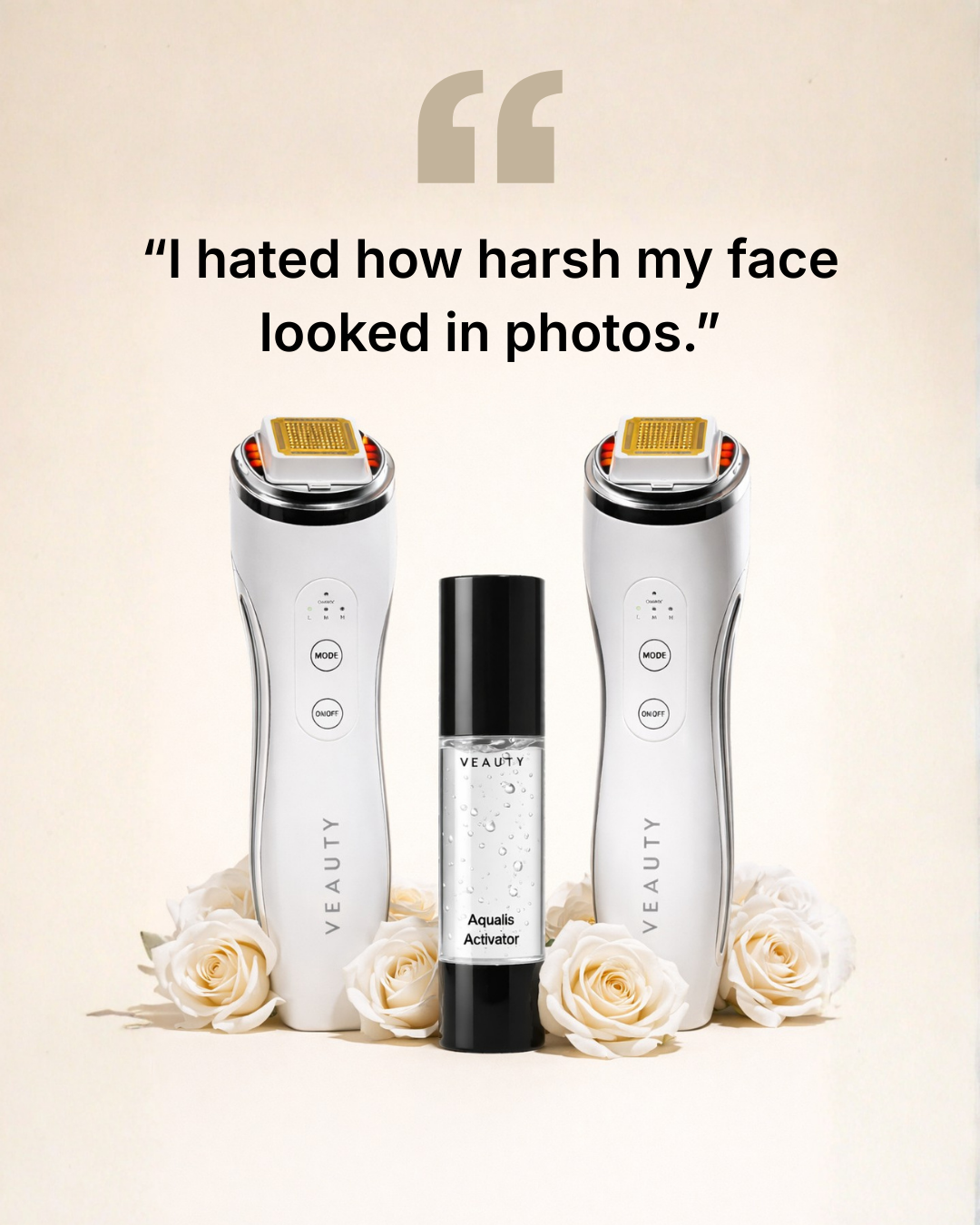 Veauty Facebook ad
