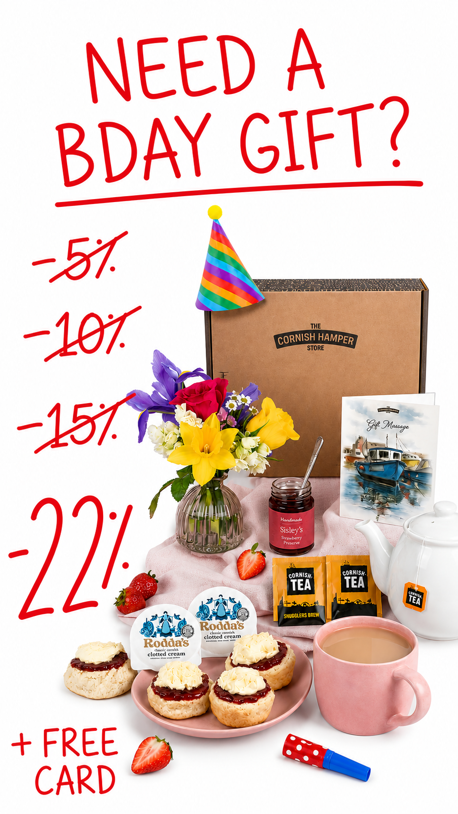 The Cornish Hamper Store Facebook ad