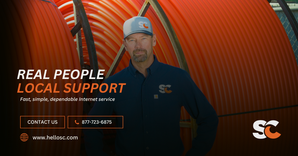 SCTelcom Facebook ad: Local Faces. Local Service.