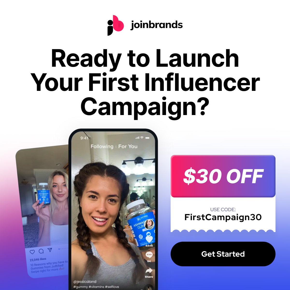 JoinBrands Facebook ad