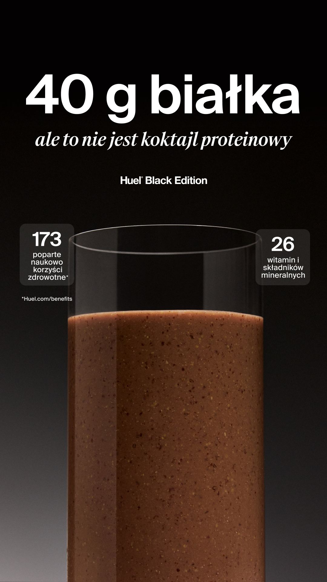 Huel Facebook ad