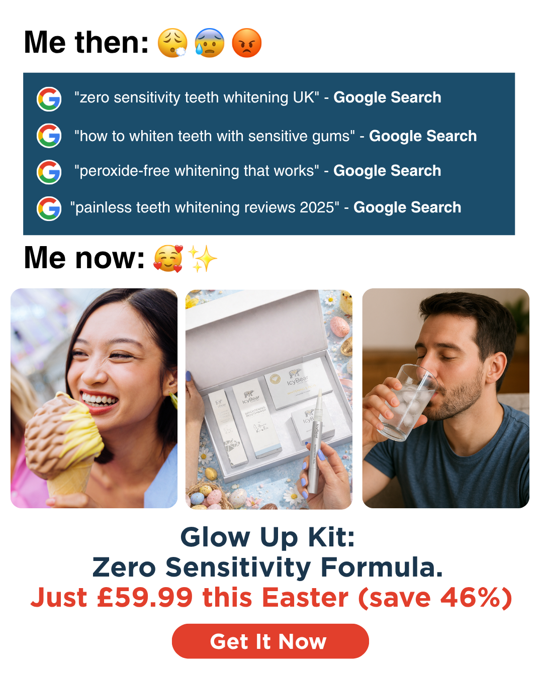 Icy Bear Dental Facebook ad