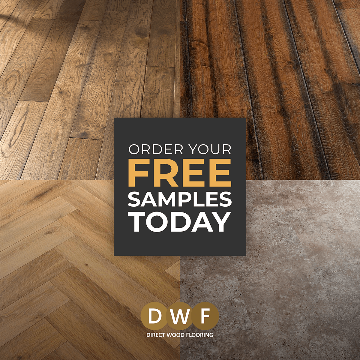 Direct Wood Flooring Facebook ad