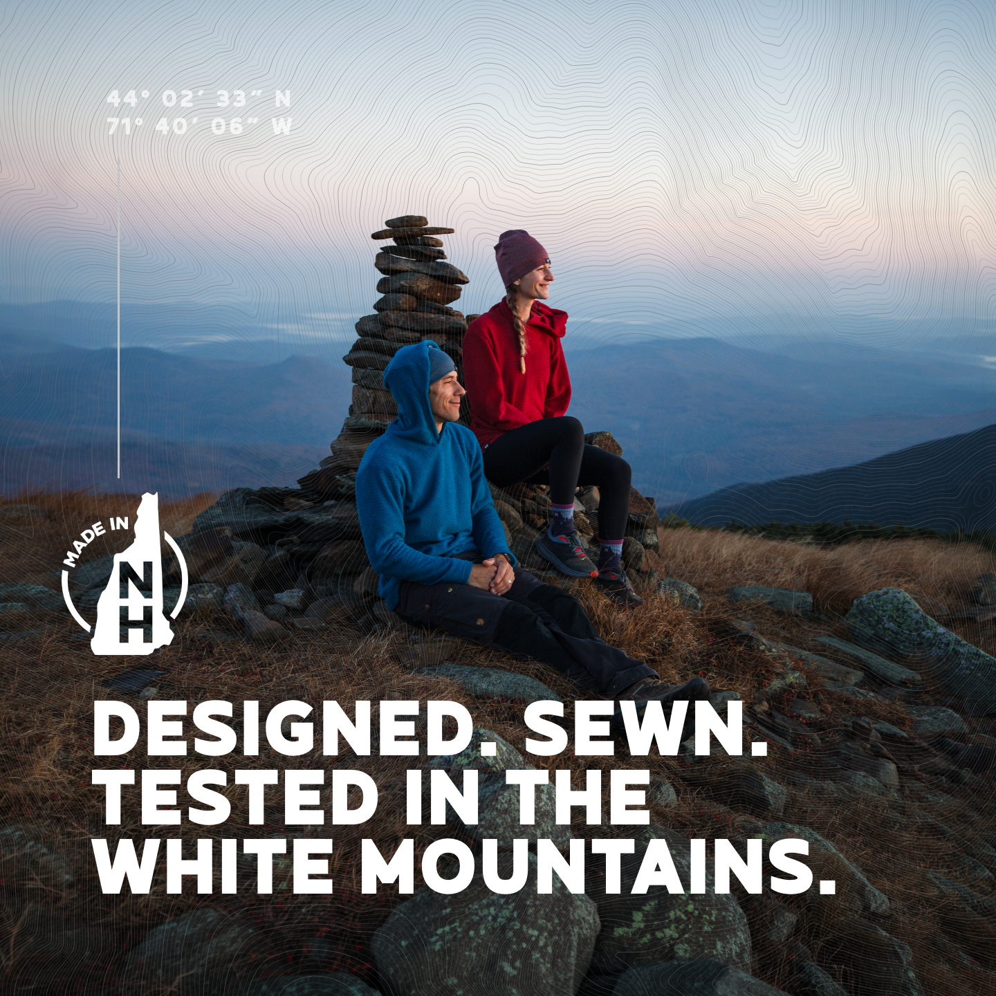 Burgeon Outdoor Facebook ad: New Hampshire Made