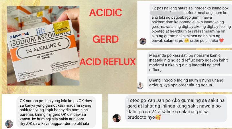 24 Alkaline C -Legit Distributor Facebook ad: ACIDIC/ACID REFLUX/GERD?