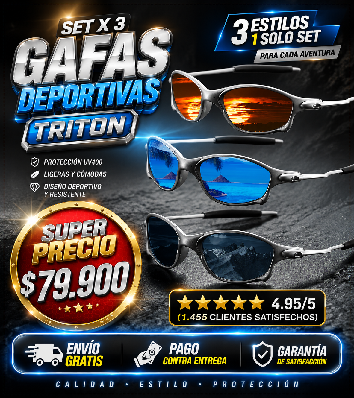 Liva Trends Facebook ad: MÁXIMO ESTILO DEPORTIVO SOLO $79.900