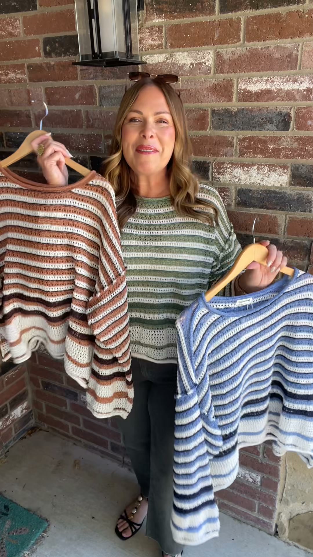 Filly Flair Facebook ad: Cozy Crochet Top Under $45