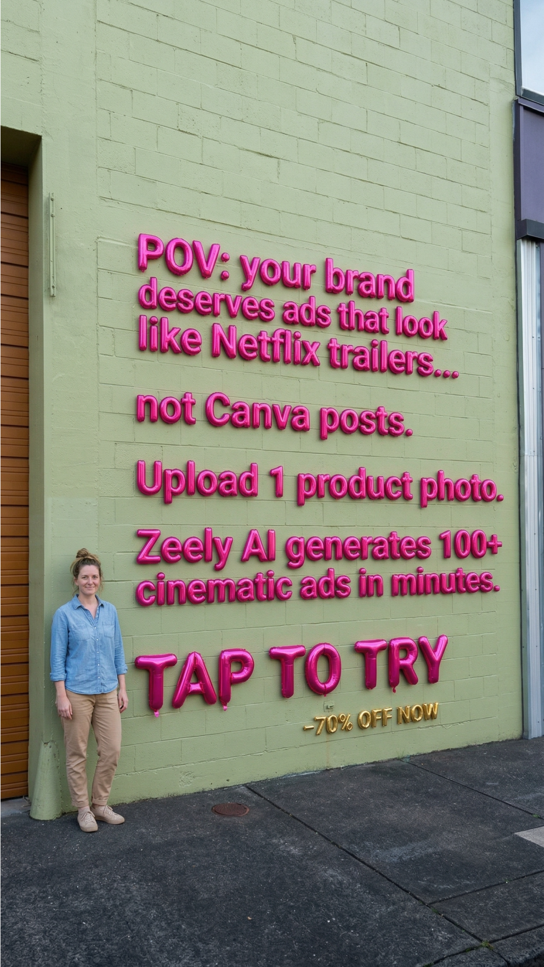 Zeely Facebook ad