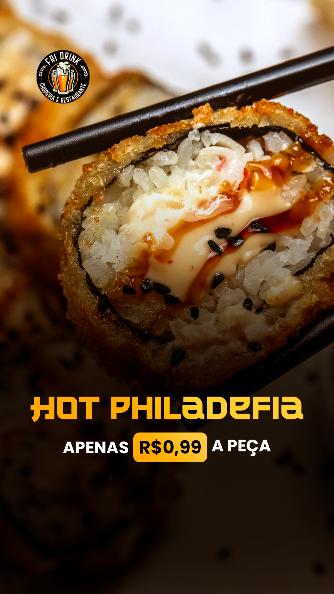 Fridrink choperia Monte Líbano NF Facebook ad