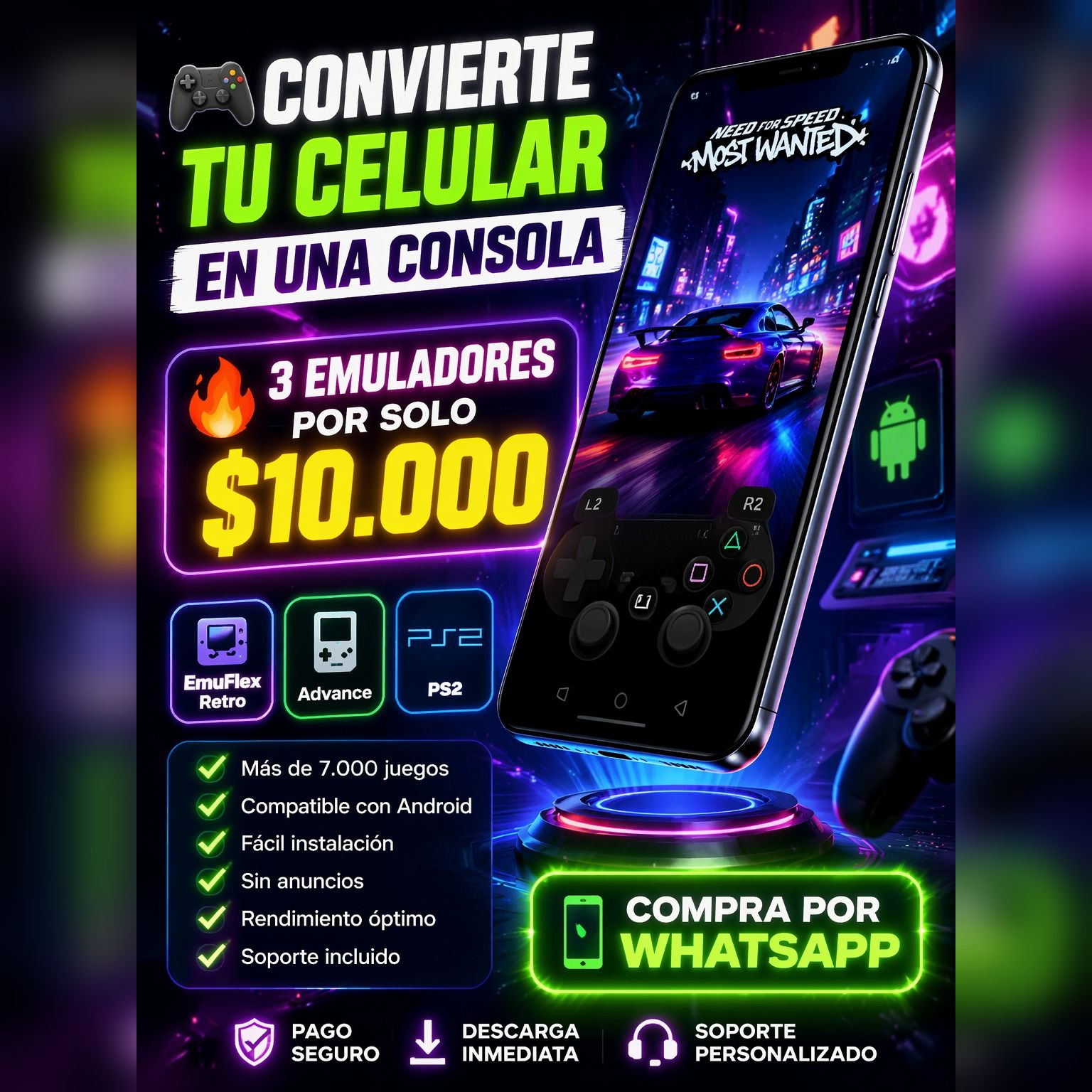 EmuFlex Facebook ad