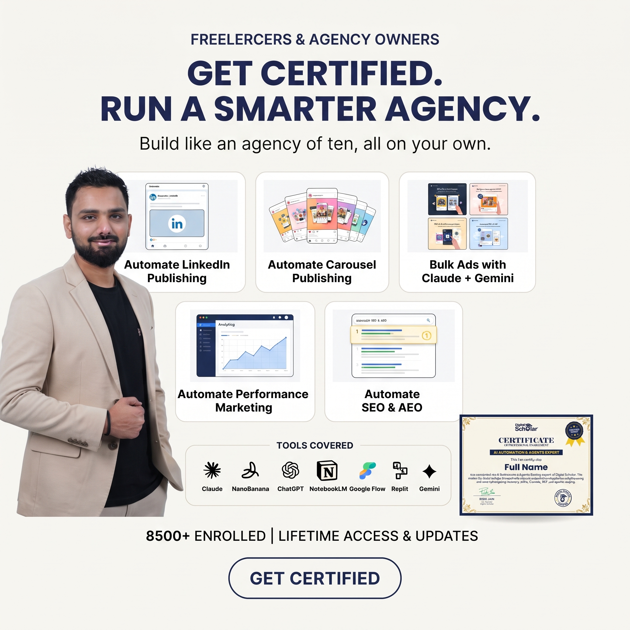 Rishi Jain Facebook ad