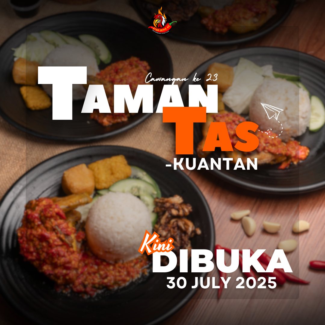 Ayam Gepuk AG Facebook ad
